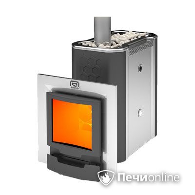 Печь для бани Теплодар Сибирь-30 ЛНЗП Профи Панорама (2.0) в Калининграде